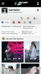 Mobile Screenshot of carriegrr.deviantart.com