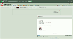 Desktop Screenshot of mochi-pocky.deviantart.com