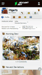 Mobile Screenshot of higarts.deviantart.com