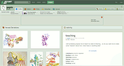Desktop Screenshot of gagate.deviantart.com