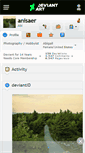Mobile Screenshot of anisaer.deviantart.com
