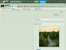 Tablet Screenshot of anisaer.deviantart.com