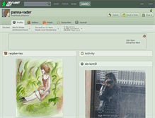 Tablet Screenshot of panna-vader.deviantart.com