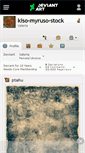 Mobile Screenshot of kiso-myruso-stock.deviantart.com