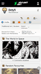 Mobile Screenshot of dcty5.deviantart.com