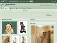 Tablet Screenshot of little-miss-muppet.deviantart.com