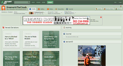 Desktop Screenshot of dreamerintheclouds.deviantart.com
