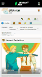 Mobile Screenshot of pilot-star.deviantart.com