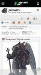 Mobile Screenshot of jacmaktsi.deviantart.com