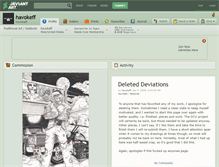Tablet Screenshot of havokeff.deviantart.com