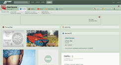 Desktop Screenshot of cherriscore.deviantart.com