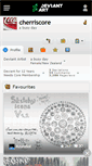 Mobile Screenshot of cherriscore.deviantart.com