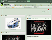 Tablet Screenshot of jotapehq.deviantart.com