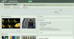 Desktop Screenshot of citybound-and-gagged.deviantart.com