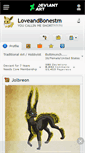 Mobile Screenshot of loveandbonestm.deviantart.com