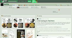 Desktop Screenshot of alecfritz.deviantart.com