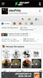 Mobile Screenshot of alecfritz.deviantart.com