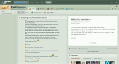 Desktop Screenshot of breathing-lens.deviantart.com