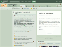 Tablet Screenshot of breathing-lens.deviantart.com