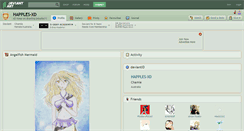 Desktop Screenshot of happles-xd.deviantart.com