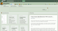 Desktop Screenshot of estheradastra.deviantart.com