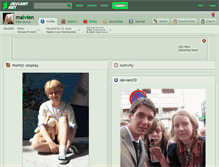 Tablet Screenshot of malvien.deviantart.com