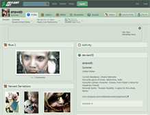 Tablet Screenshot of eraweb.deviantart.com