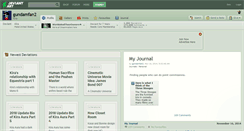Desktop Screenshot of gundamfan2.deviantart.com