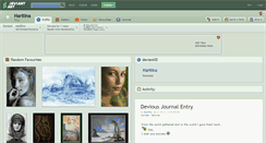 Desktop Screenshot of haritina.deviantart.com