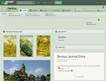 Tablet Screenshot of haritina.deviantart.com