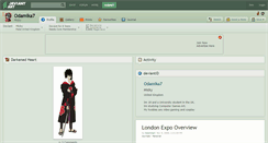 Desktop Screenshot of odamika7.deviantart.com