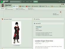 Tablet Screenshot of odamika7.deviantart.com