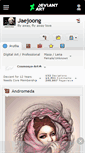 Mobile Screenshot of jaejoong.deviantart.com
