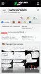 Mobile Screenshot of gamesgremlin.deviantart.com