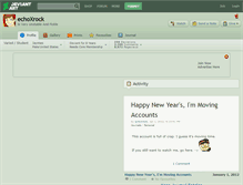Tablet Screenshot of echoxrock.deviantart.com