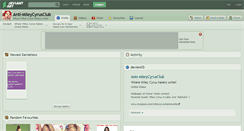 Desktop Screenshot of anti-mileycyrusclub.deviantart.com