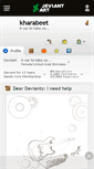 Mobile Screenshot of kharabeet.deviantart.com