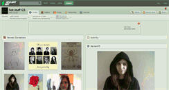Desktop Screenshot of hot-stuff123.deviantart.com