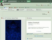 Tablet Screenshot of emotegalxd.deviantart.com