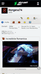 Mobile Screenshot of morgana74.deviantart.com