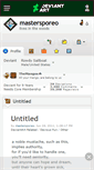 Mobile Screenshot of mastersporeo.deviantart.com