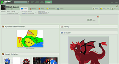 Desktop Screenshot of ottsel-queen.deviantart.com