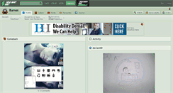 Desktop Screenshot of burnes.deviantart.com