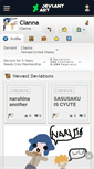 Mobile Screenshot of clanna.deviantart.com