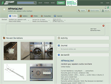 Tablet Screenshot of mpmetalmel.deviantart.com