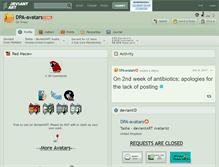Tablet Screenshot of dpa-avatars.deviantart.com
