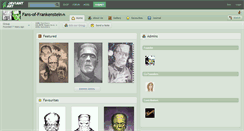 Desktop Screenshot of fans-of-frankenstein.deviantart.com