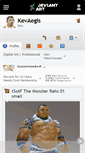 Mobile Screenshot of kevaegis.deviantart.com