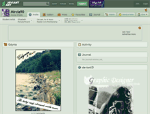 Tablet Screenshot of mircia90.deviantart.com