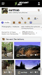 Mobile Screenshot of earthlab.deviantart.com